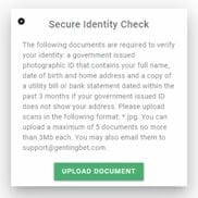 Secure Identity Check on GentingBet