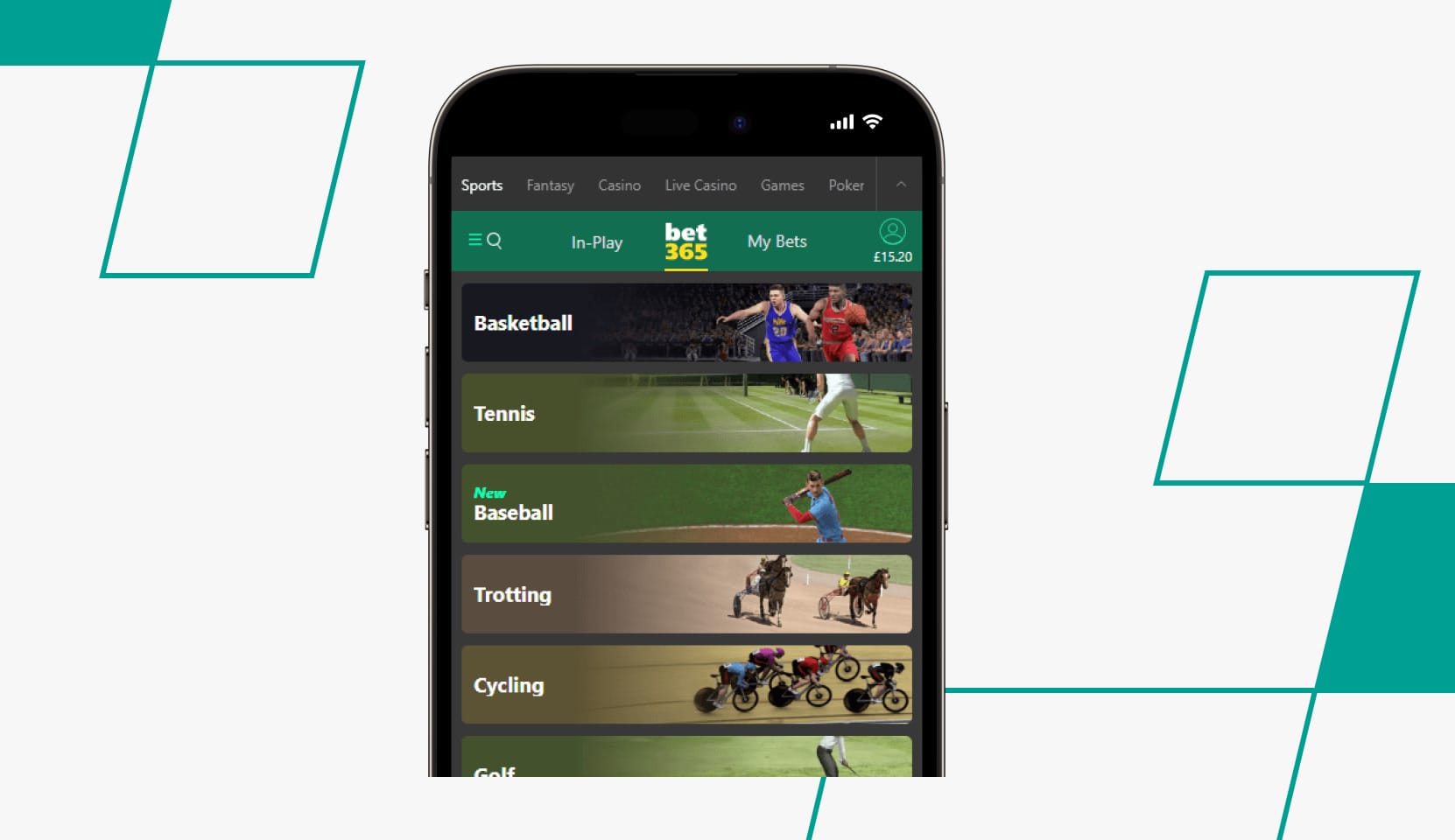 bet365 virtual page1 desktop screenshot